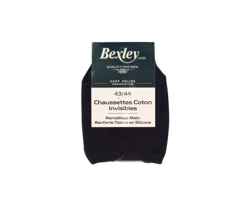 Calcetines invisibles de hombre Azul marino-Bexley Online