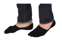 Calcetines invisibles para hombre Negro-Bexley Outlet