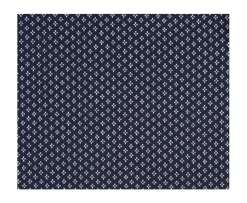 Camisa Azul marino estampada con motivos beis - Cuello francés Alphonse-Bexley Cheap