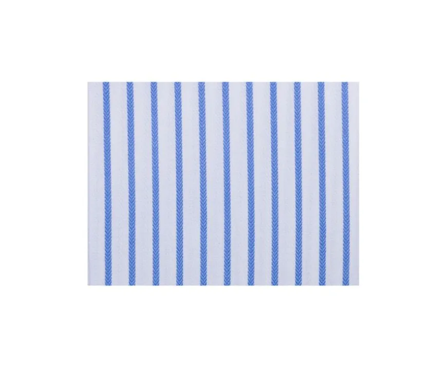 Camisa blanca con rayas azules Léonel-Bexley Flash Sale