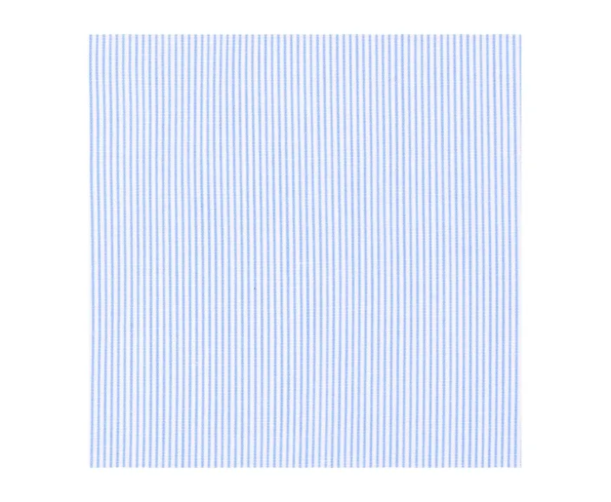 Camisa blanca con rayas azules Anselme-Bexley Best