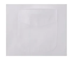 Camisa de algodón blanca - Bolsillo en el pecho Albert Mc-Bexley Discount