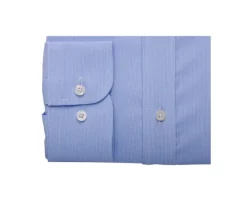 Camisa de algodón rayas Celeste Claudien-Bexley Discount