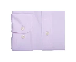 Camisa de algodón Rosa pálido - Cuello francés Louis Classic-Bexley New