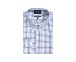 Camisa de franela a cuadros Azul y Verde Lindsay-Bexley Best Sale