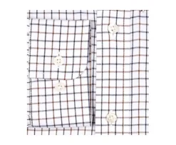 Camisa de franela a cuadros Azul y Beige Lindsay-Bexley Online