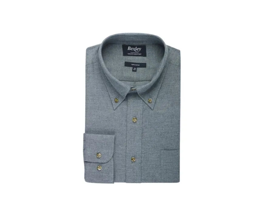 Camisa de franela Verde Tila Ander-Bexley Cheap