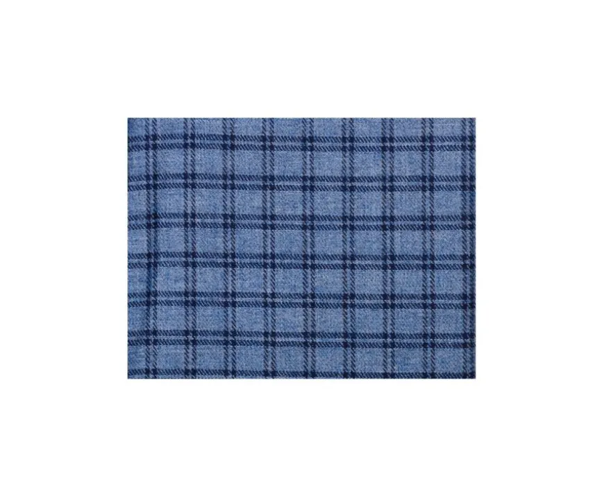 Camisa de gasa de algodón Azul moteado y azul marino Sylvénius-Bexley Cheap