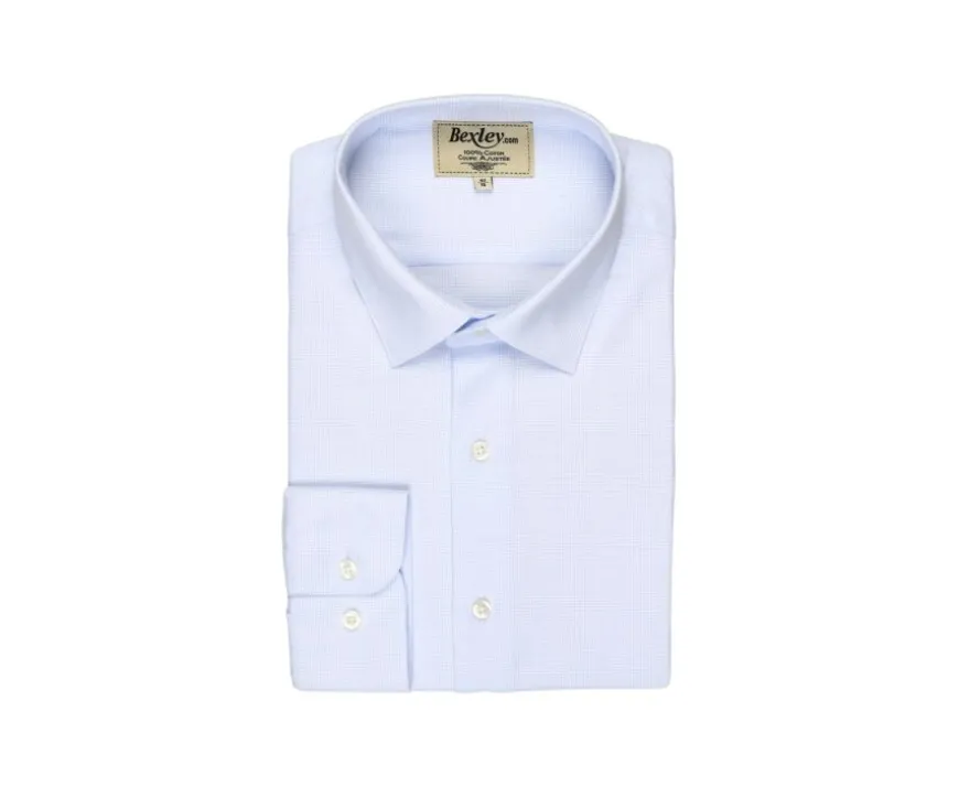 Camisa de popelina tejida blanca Fiacre-Bexley Clearance
