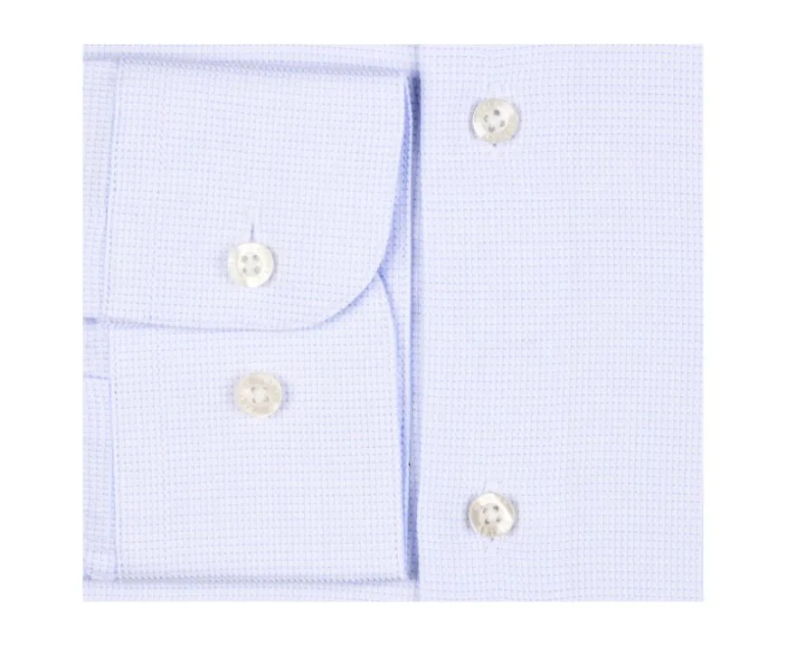 Camisa de popelina tejida blanca Fiacre-Bexley Clearance