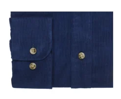 Camisa de terciopelo Indigo - Cuello americano Wayne-Bexley Cheap