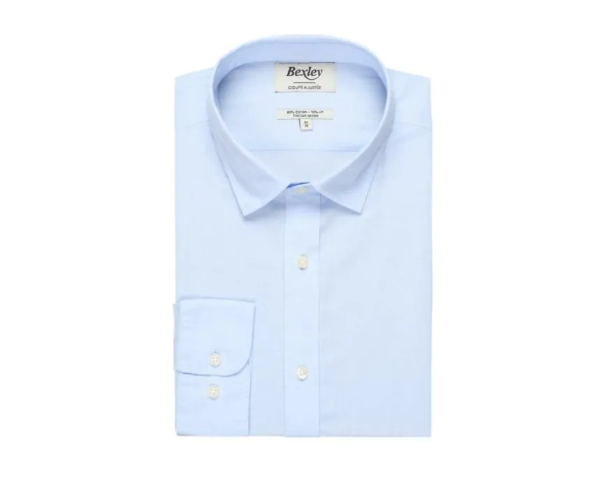 Camisa lisa de lino de algodón Celeste Silbert-Bexley Sale