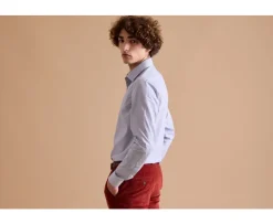 Camisa Navy con rayas blanco Anselme-Bexley Online