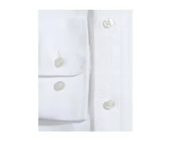 Camisa Oxford blanca con bolsillo - Cuello americano Harold-Bexley Flash Sale