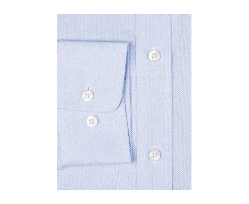 Camisa Oxford lisa de doble hilo Azul cielo Ottavio-Bexley Store