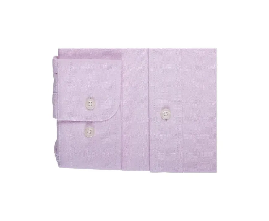 Camisa Oxford Rosa Claro con bolsillo - Cuello americano Harold-Bexley Store