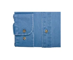 Camisa vaquera de hombre Denim claro Cheston-Bexley Cheap