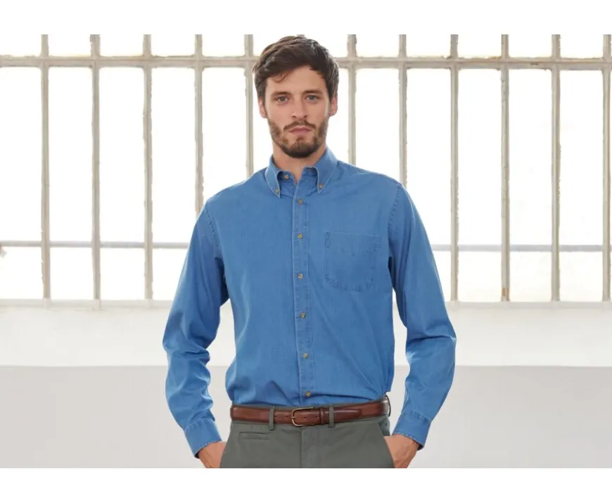 Camisa vaquera hombre Denim Cheston-Bexley Outlet