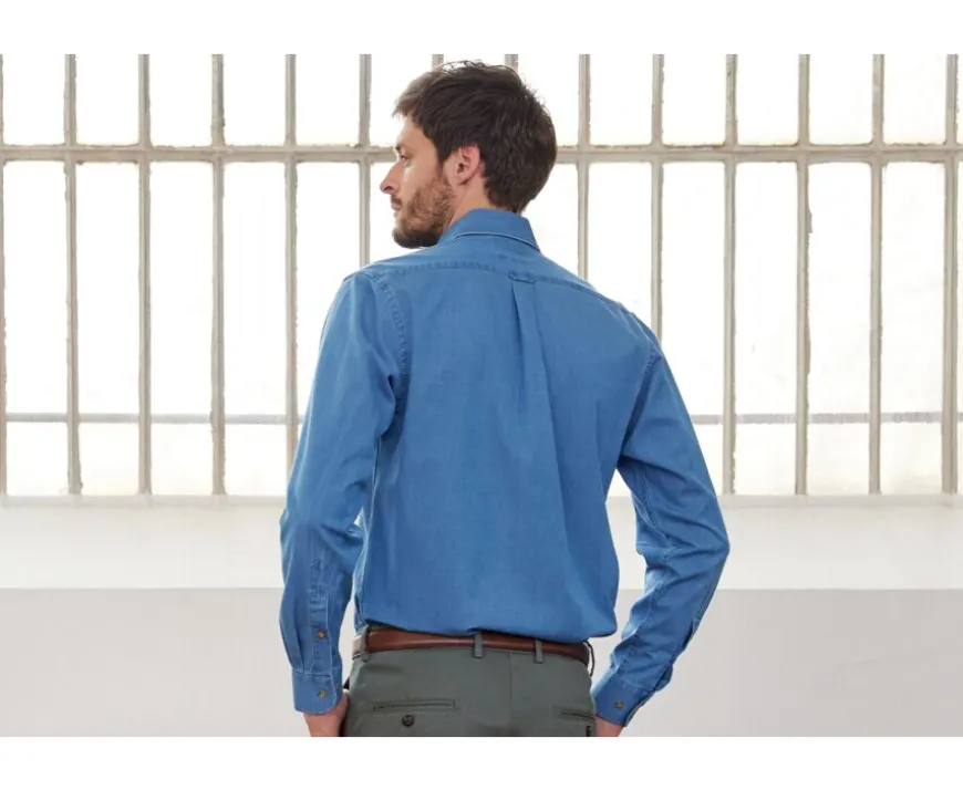 Camisa vaquera hombre Denim Cheston-Bexley Outlet