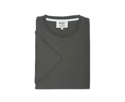 Camiseta lisa de algodón orgánico Verde oscuro Edgar Iii-Bexley Cheap