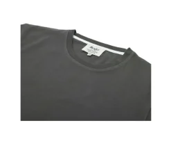 Camiseta lisa de algodón orgánico Verde oscuro Edgar Iii-Bexley Cheap