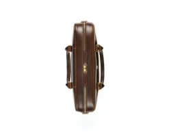 Cartera de cuero para hombre con bandolera Chocolate Karlington Iii-Bexley Outlet