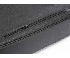 Cartera de hombre de piel con bandolera Negro Granulado Karlington Iii-Bexley Sale