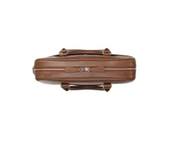 Cartera de hombre de piel con bandolera Dorado Karlington Iii-Bexley Fashion