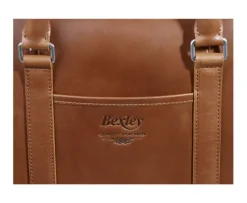 Cartera de hombre de piel con bandolera Dorado Karlington Iii-Bexley Fashion