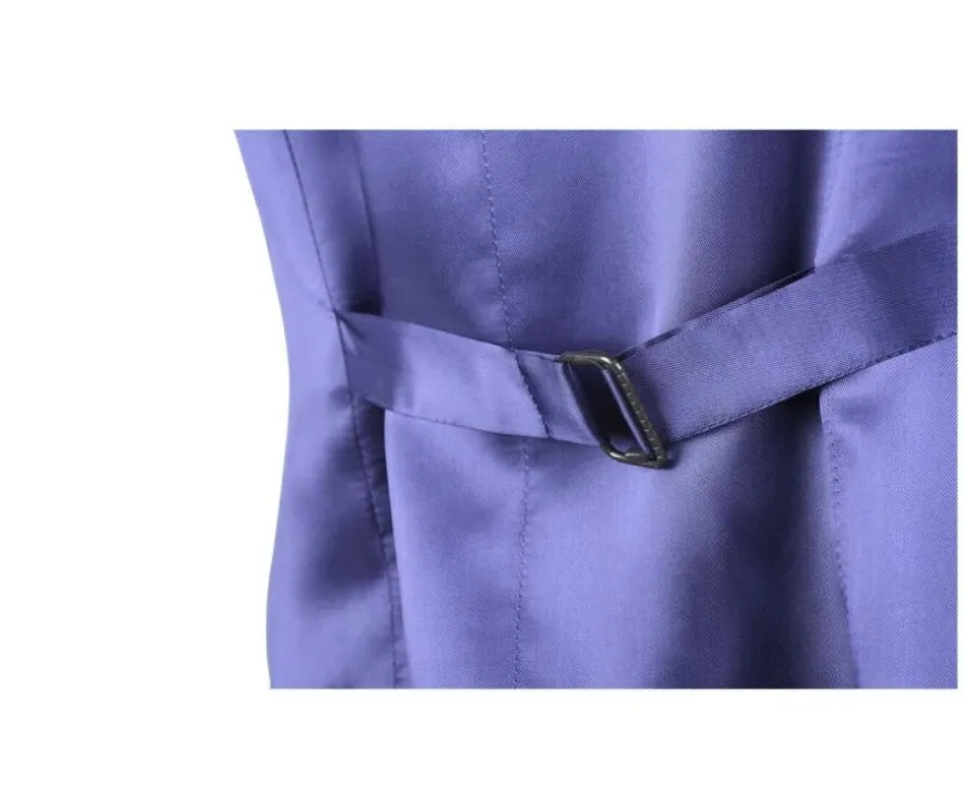 Chaleco de traje Azul moteado Gilet Lazare-Bexley Outlet