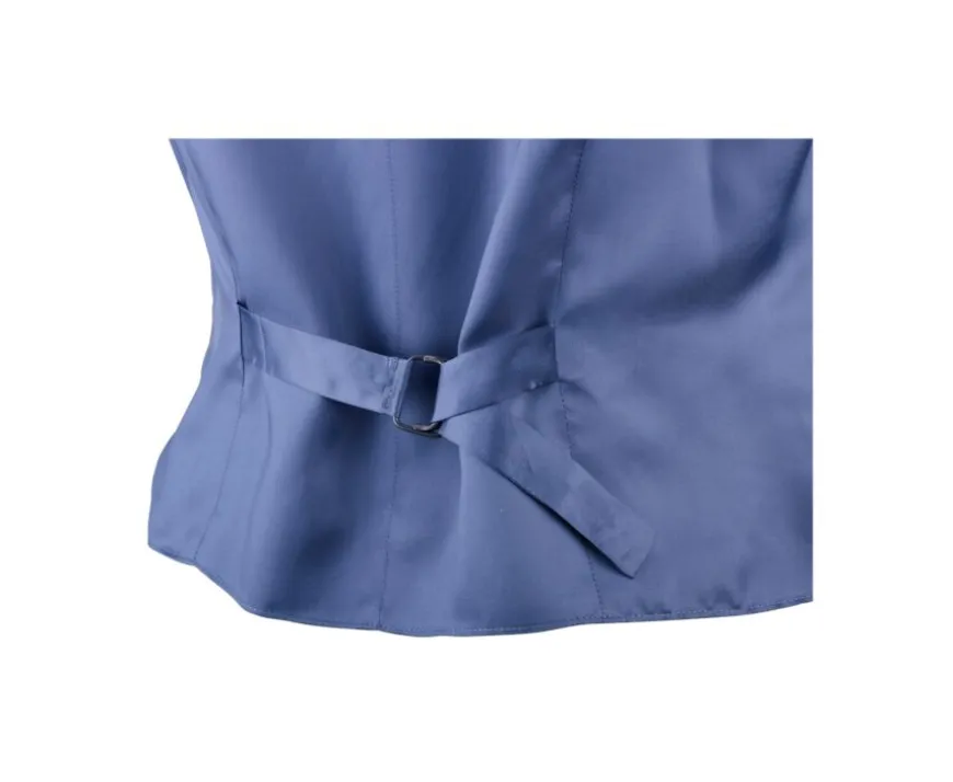 Chaleco de traje hombre Azul claro moteado Chaleco Lazare-Bexley Discount
