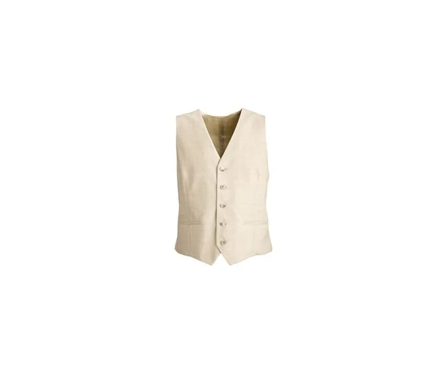Chaleco de traje hombre Beis moteado Lazare-Bexley Cheap