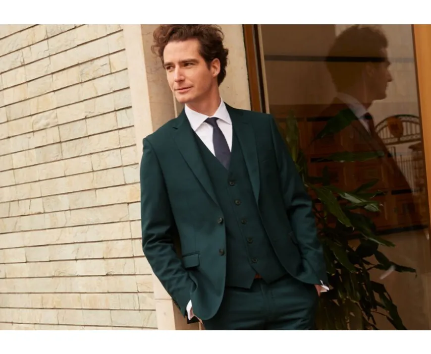 Chaleco de traje hombre Botella Verde Lazare-Bexley Online