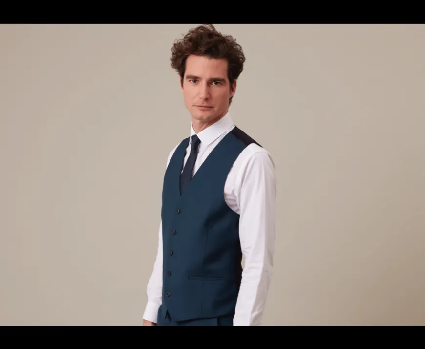 Chaleco de traje hombre Botella Verde Lazare-Bexley Online