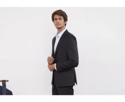 Chaleco de traje hombre Negro Lazare-Bexley Sale
