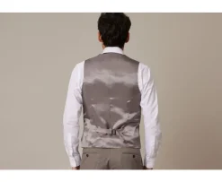 Chaleco de traje hombre Topo moteado Lazare-Bexley Fashion