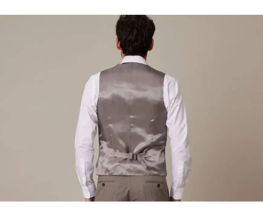 Chaleco de traje hombre Topo moteado Lazare-Bexley Fashion