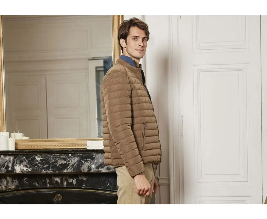 Chaqueta acolchada ligera de invierno para hombre Caramelo Sven Iii-Bexley Store