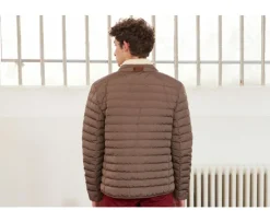 Chaqueta acolchada ligera de invierno para hombre Marrón Claro Sven Iii-Bexley Shop