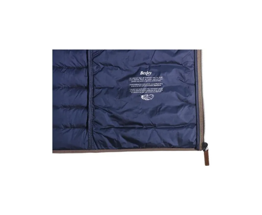 Chaqueta acolchada ligera de invierno para hombre Marrón Claro Sven Iii-Bexley Shop