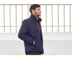 Chaqueta acolchada para hombre Navy Torsten Ii-Bexley Store