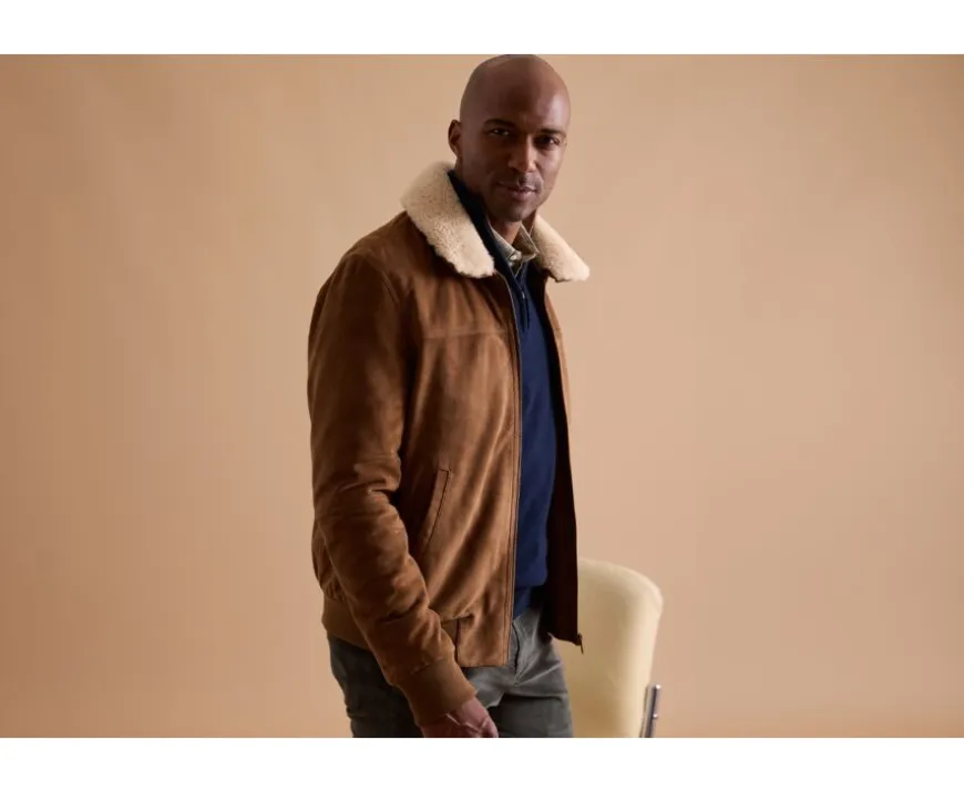 Chaqueta de cuero de aviador Habana para hombre Everett Ii-Bexley Best Sale