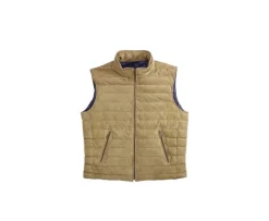 Chaqueta de cuero gamuza sin mangas para hombre Niklas-Bexley Sale