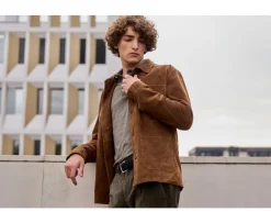 Chaqueta de cuero para hombre Havana Faustin-Bexley Clearance