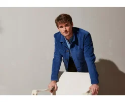 Chaqueta de cuero para hombre Índigo Faustin-Bexley Flash Sale