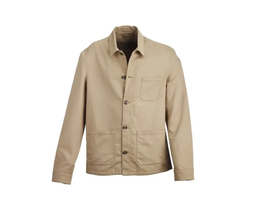 Chaqueta de pintor algodón/lino Desierto Faustinien-Bexley Discount