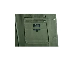 Chaqueta de pintor algodón/lino Verde Salvia Faustinien-Bexley Discount