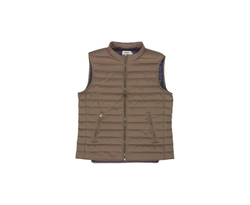 Chaqueta de plumas sin mangas para hombre Caramelo Niels Ii-Bexley New