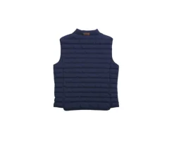 Chaqueta de plumas sin mangas para hombre Azul marino Niels Ii-Bexley Hot