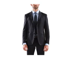 Chaqueta de traje Azul marino para hombre Lazare-Bexley Discount